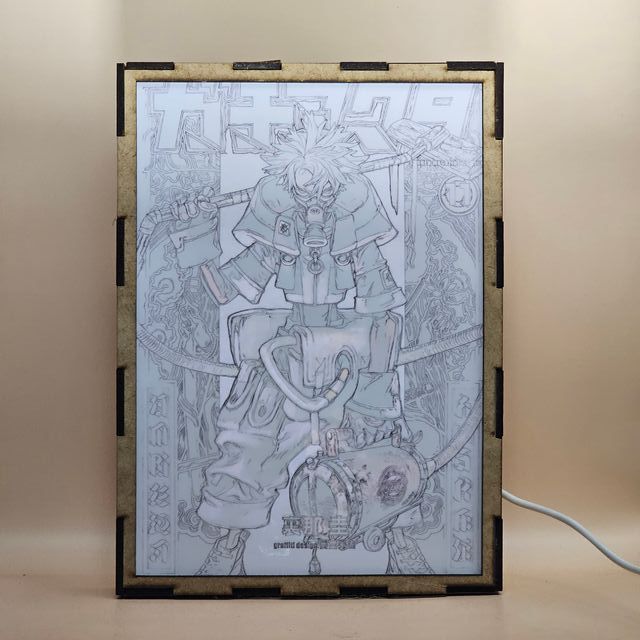 Lámpara LED Doble Imagen Gachiakuta