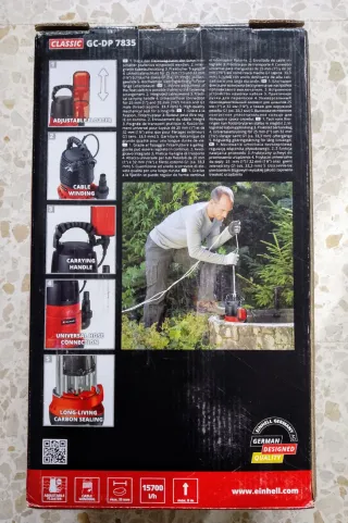 Bomba de aguas sucias Einhell GC-DP 7835