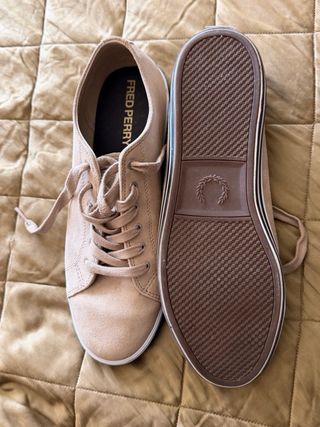 Zapatillas Fred Perry Beige Talla 43
