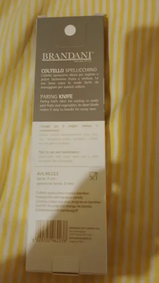 Coltello spelucchino Brandani