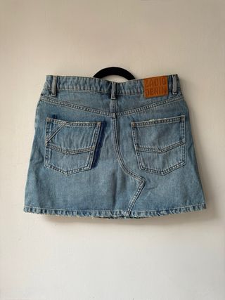 Zadig & Voltaire Juice Destroy Denim Light Blue 36