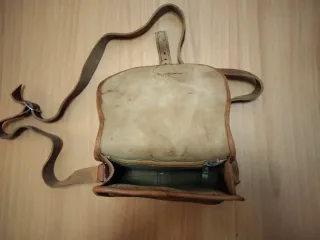 Bolso de cuero auténtico