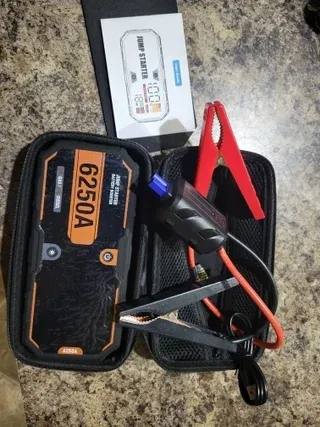 Arrancador Coche 6250A 30000mAh 12V Portátil