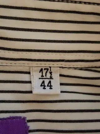 Camicia uomo a righe