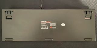 Teclado Mecánico Ozone Strike Battle Negro/Rojo