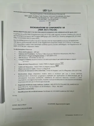 Equipo Iontoforesis GIMA Iono Base Plus