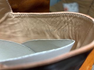 Botas de piel Rebeca Sanver marrones