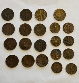 Lotto monete Regno d'Italia