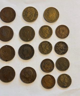 Lotto monete Regno d'Italia