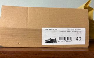 Zapatos Outsider By Sixtyseven negros