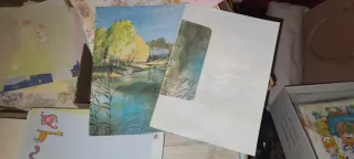 Cartas perfumadas vintage y portada