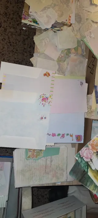 Cartas perfumadas vintage lote peopples