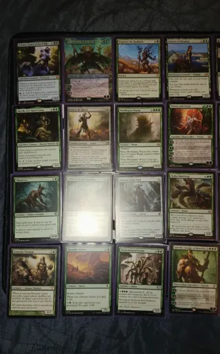 Mazo Commander Mono Verde Magic: The Gathering