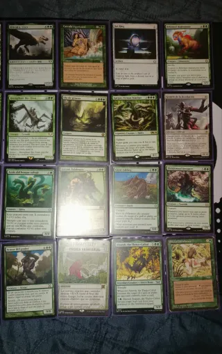 Mazo Commander Mono Verde Magic: The Gathering