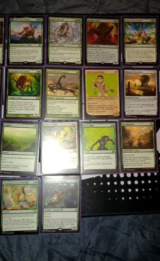 Mazo Commander Mono Verde Magic: The Gathering