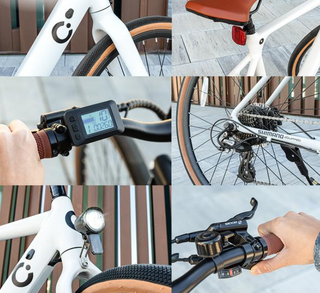 Bicicleta Eléctrica Cecotec Blanca  OFERTA