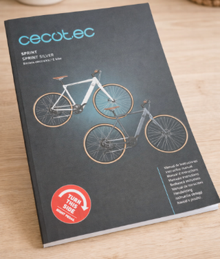 Bicicleta Eléctrica Cecotec Blanca  OFERTA