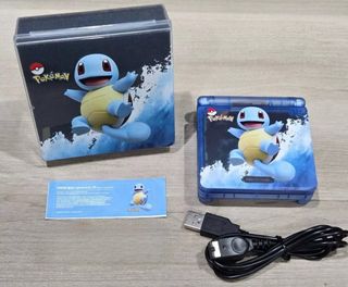 Game Boy Advance SP Blu Squirtle