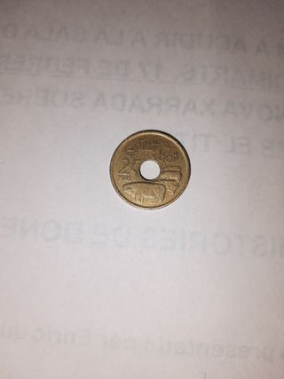 Moneda 25 Pesetas Castilla y León 1995