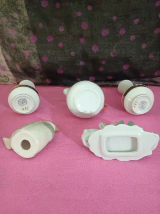 Lote de porcelana decorativa