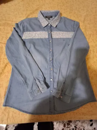 Camicia donna blu taglia 46