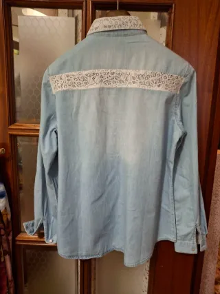 Camicia donna blu taglia 46