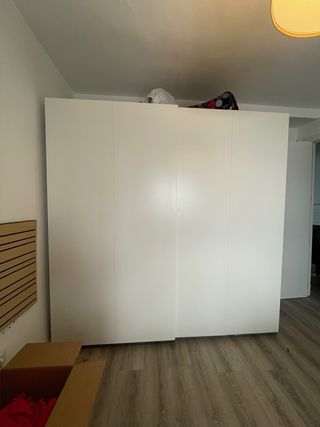 Armario PAX/HASVIK blanco 200cm