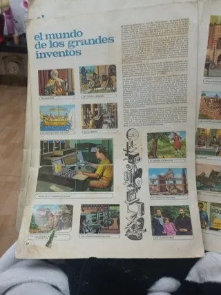 Álbum de cromos Nuestro Mundo 2 Bimbo de 1968