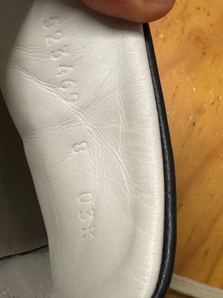 Zapatillas Gucci Negras con Banda Roja