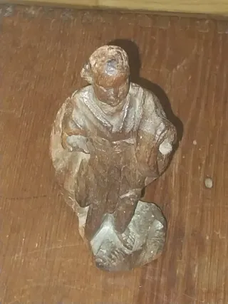 Talla madera romana Senador General El Caeco