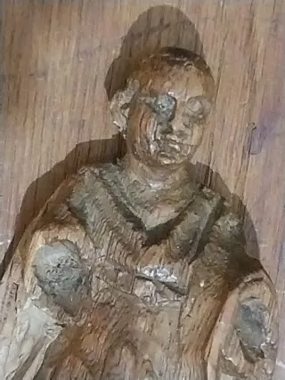 Talla madera romana Senador General El Caeco