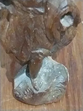 Talla madera romana Senador General El Caeco