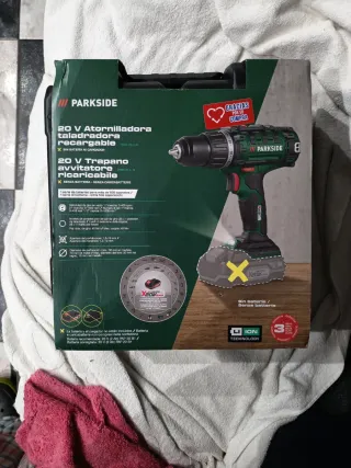 Parkside 20V Taladro Atornillador Recargable