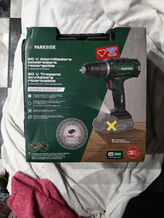 Parkside 20V Taladro Atornillador Recargable