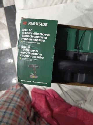 Parkside 20V Taladro Atornillador Recargable