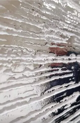 Pintura efecto mármol negro