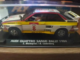 Audi Quattro Safari Rally 1984 Coche Slot