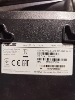 Router ASUS 300Mbps Wireless N