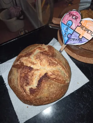 Pan 100% masa madre artesano