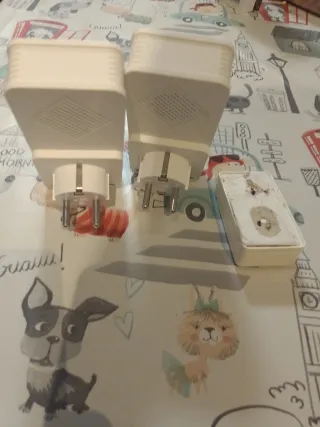 2 enchufes SKEY con interruptor