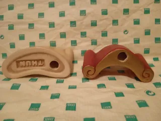 Segnaposto angelo cuori o agrifoglio natale thun