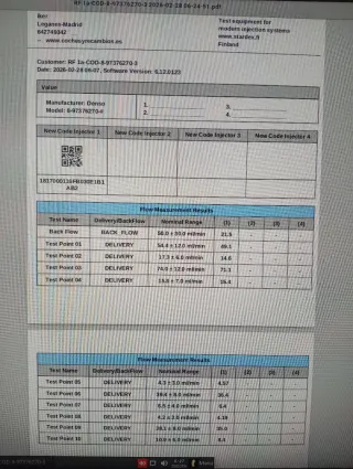 Inyector Opel 1.7 CDTI A17DTJ