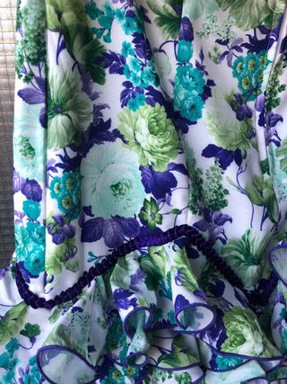 Falda flamenca corta talla 46