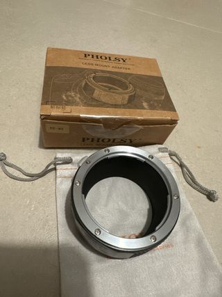 Adaptador Montura PHOLSY EF-N/Z Canon EF a Nikon Z