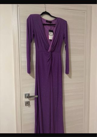 Vestito Giulia N couture viola taglia S
