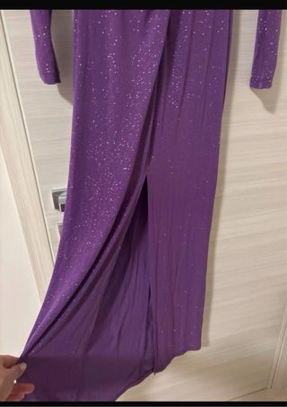 Vestito Giulia N couture viola taglia S