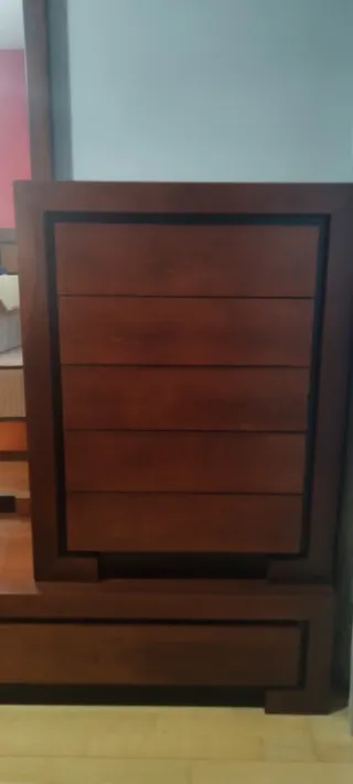 Conjunto parador, espejo y zapatero