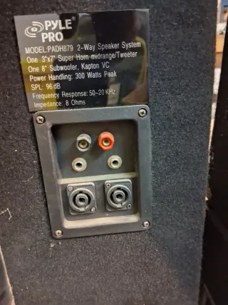 4 Altavoces Pyle Pro DE 300W