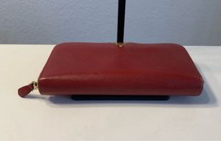 Portafoglio Prada Saffiano Metal Fuoco