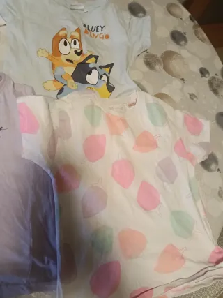 Conjunto 8 T-shirts 116 cm